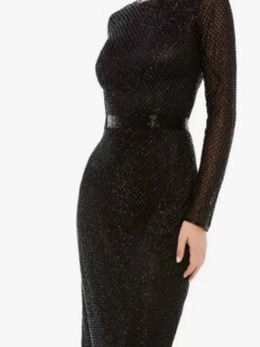 Mac Duggal Black Gown